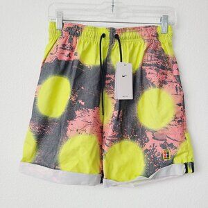 Nike Dri-Fit Heritage Print 6" Tennis Shorts DV9111-702 Size S